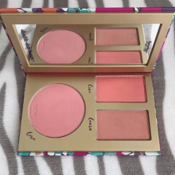 NEW Tarte Double Duty Beauty CHEEK BLUSH Floral Palette - Picture 2 of 7